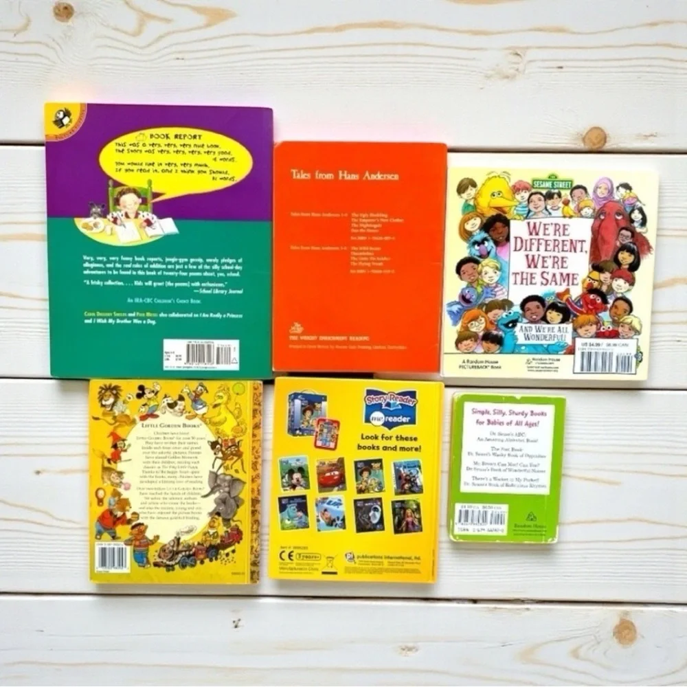 Children’s Book Bundle - 6 Classic Illustrated Stories